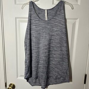 Lululemon Heather Gray Loose Fit Tank Top